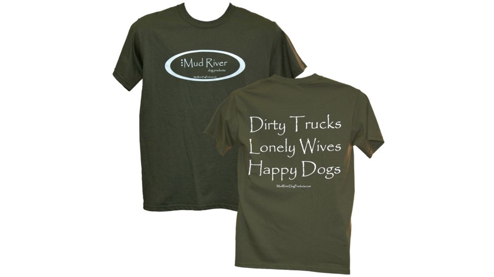 Mud River Short Sleeve T-shirts- XXL Green MRTS-2XLG