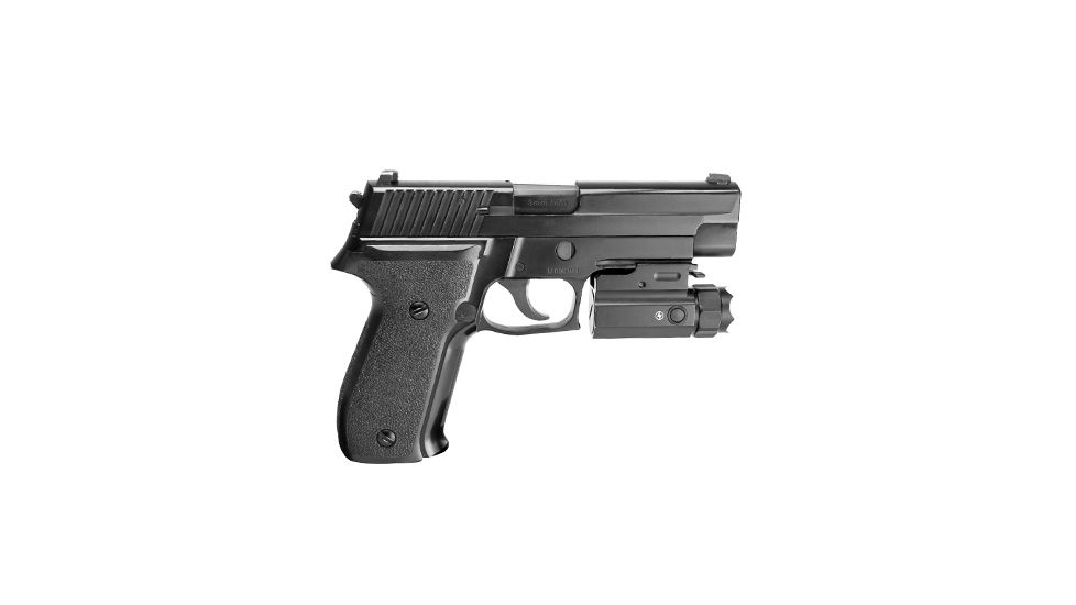 NcSTAR Pistol/Rifle 3W CREE LED QR Strobe Flashlight, 150 Lumens, Black, AQPTF3