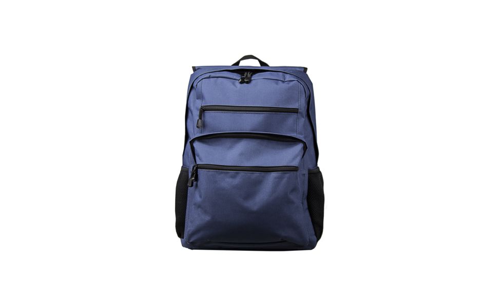 NcSTAR VISM GuardianPack Backpack with Front/Rear Compartments for Soft Body Armor, 10 x 12in Level IIIA Ballistic Soft Panels Included, Navy Blue, BGBPS3003N-A