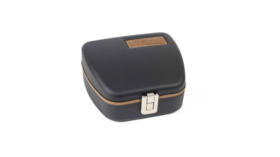 Negrini Shooting Sports Eyewear Case, Black/Bordeaux, 3105LXX/5584