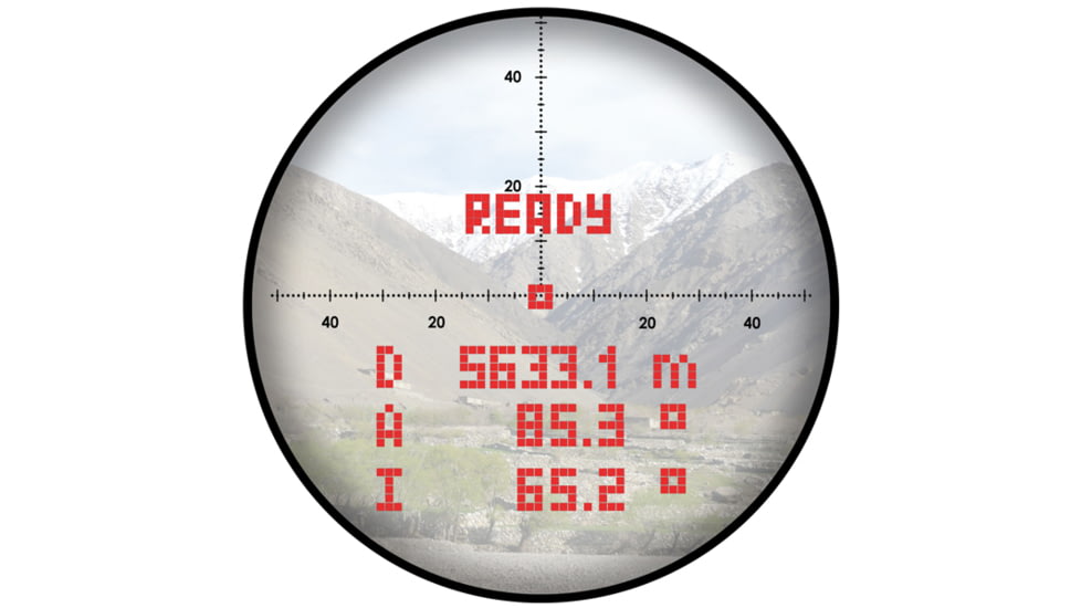 Newcon Optik LRB 6K 7x42mm Long Range Laser Rangefinder Monocular, Green, LRB 6K