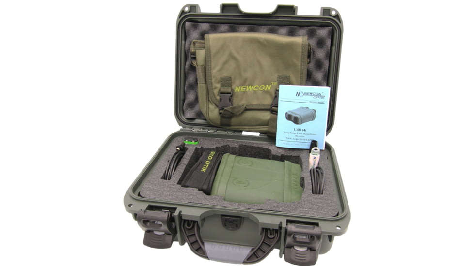 Newcon Optik LRB 6K 7x42mm Long Range Laser Rangefinder Monocular, Green, LRB 6K