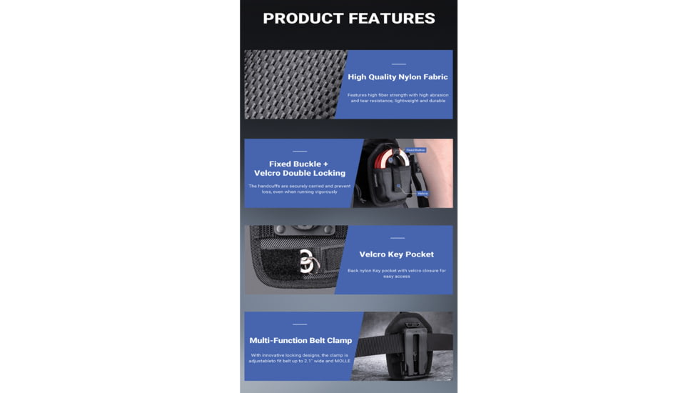 Nextorch V12 Modular Handcuff Holster