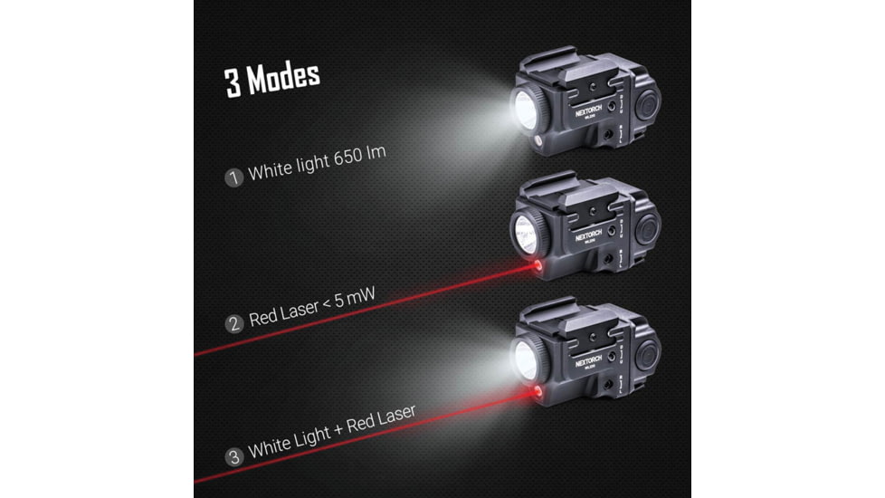 Nextorch WL22 Compact Weapon Light NXWL22R