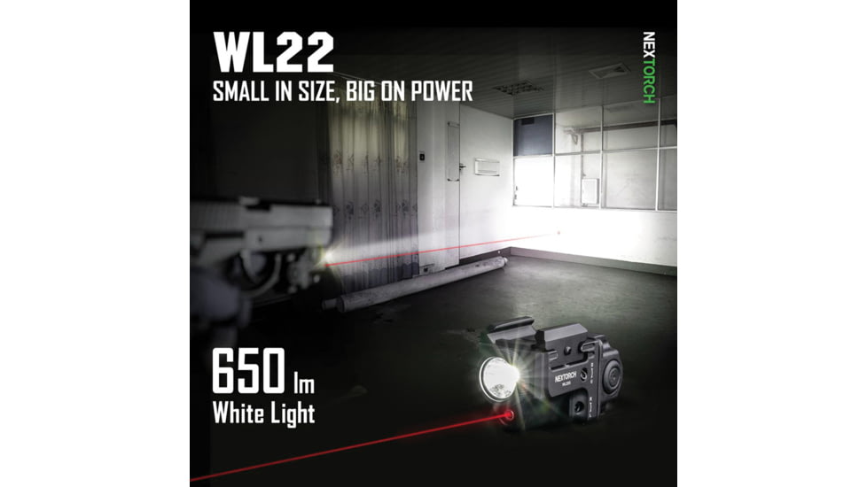 Nextorch WL22 Compact Weapon Light NXWL22R