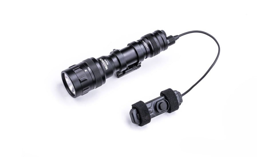 Nextorch WL50IR Weapon Light, Max 860 lm white &amp; 400 mw IR illumination, Black, WL50IR
