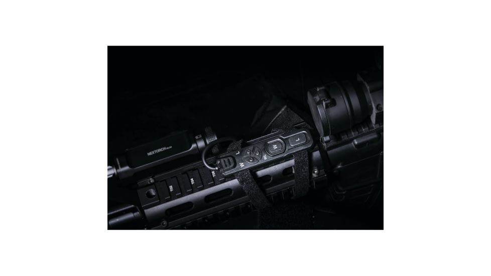 Nextorch WL60 Weapon Light, Visible White light and Green Laser Combo, Black, WL60