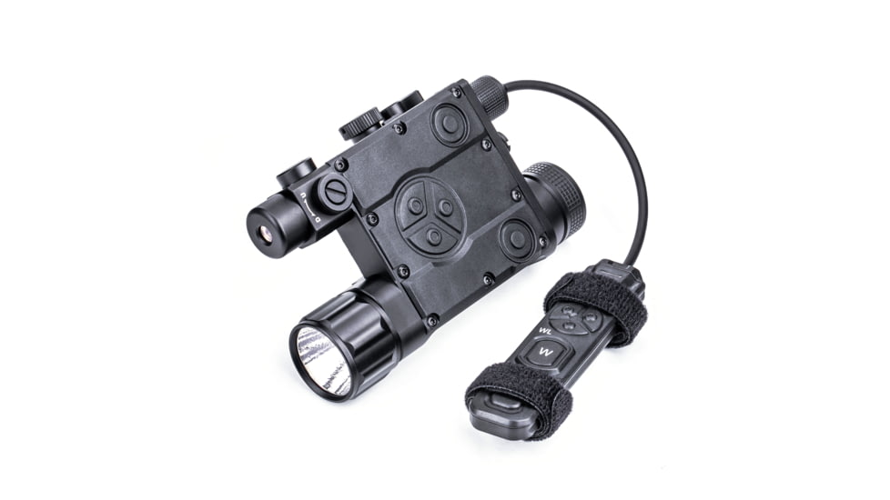 Nextorch WL60 Weapon Light, Visible White light and Green Laser Combo, Black, WL60