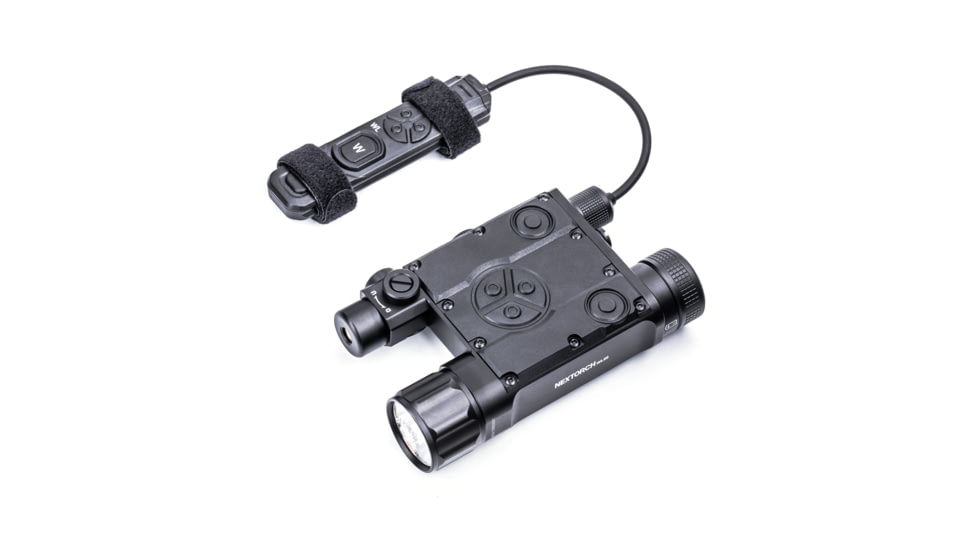 Nextorch WL60 Weapon Light, Visible White light and Green Laser Combo, Black, WL60