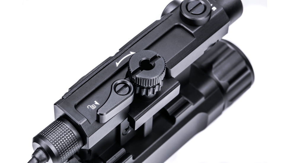 Nextorch WL60 Weapon Light, Visible White light and Green Laser Combo, Black, WL60