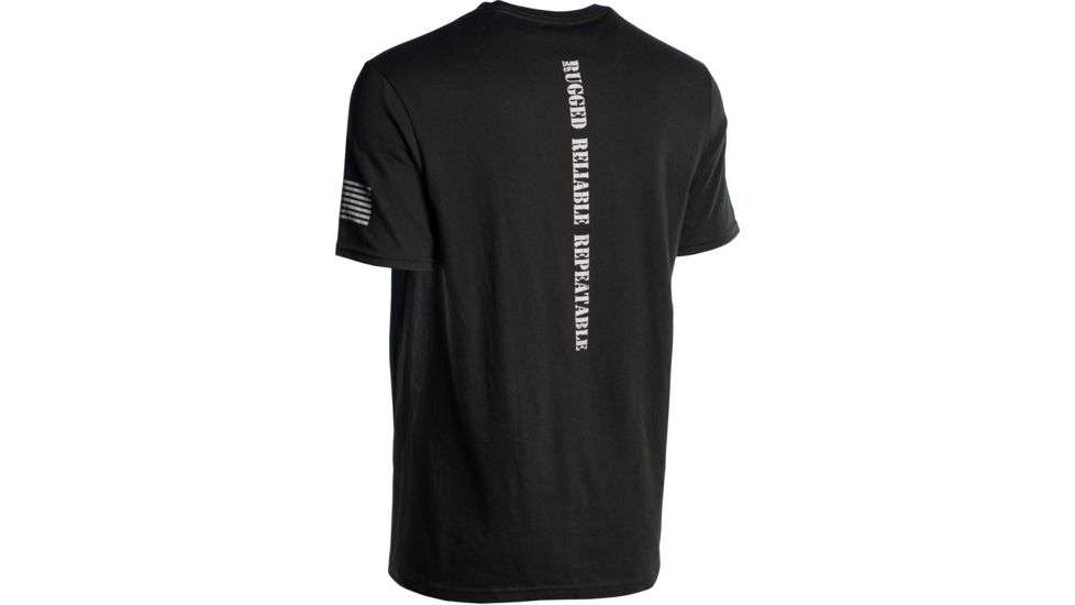 NightForce Mens T-Shirt, Protecting Those, Black, 2XL, A534-2XL