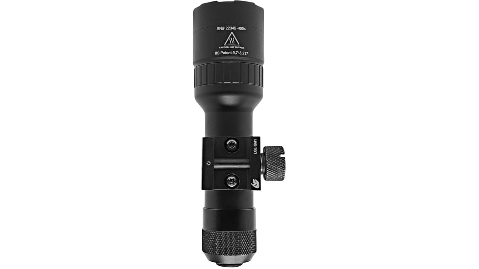 Nightstick Dual Beam Weapon Lighting System, Black - LGL-180-IR