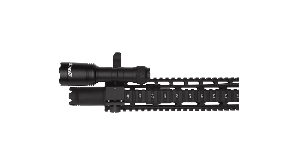 Nightstick Rechargeable Full-Size Long Gun Light Kit, 1500 Lumens, Black, LGL-170