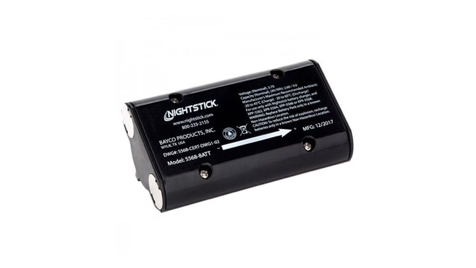 Nightstick Rechargeable Lithium-ion Battery Pack for 5566/68 Intrant Series Lights, 5568-BATT