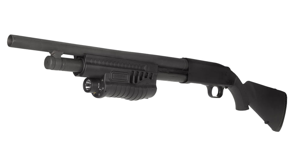 Nightstick Shotgun Forend Light For Mossberg 500/590/Shockwave, Black, SFL-11WL