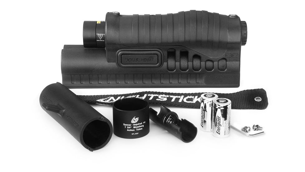 Nightstick Shotgun Forend Light For Mossberg 500/590/Shockwave, Black, SFL-11WL