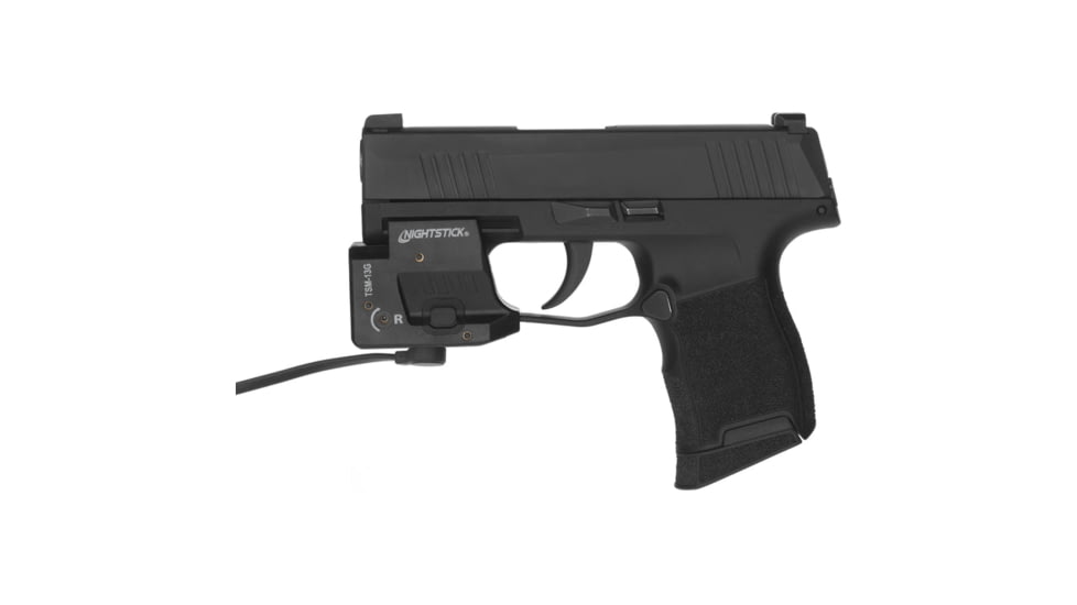 Nightstick Subcompact LED Weapon Light, Li-ion Rechargeable, White, 175 Lumens, Black, TSM-13G