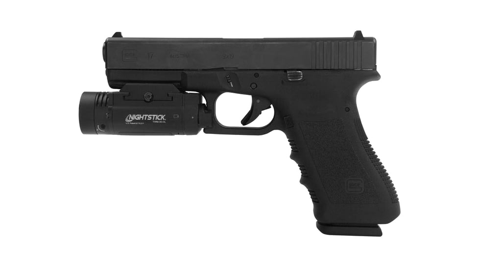 Nightstick Tactical Weapon-mounted Light, Black - TWM-30-GL