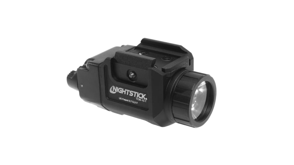 Nightstick Turbo High Candela Compact 1000 Lumen LED Weapon Light, Rechargeable, Universal, Black, TCM-10-T