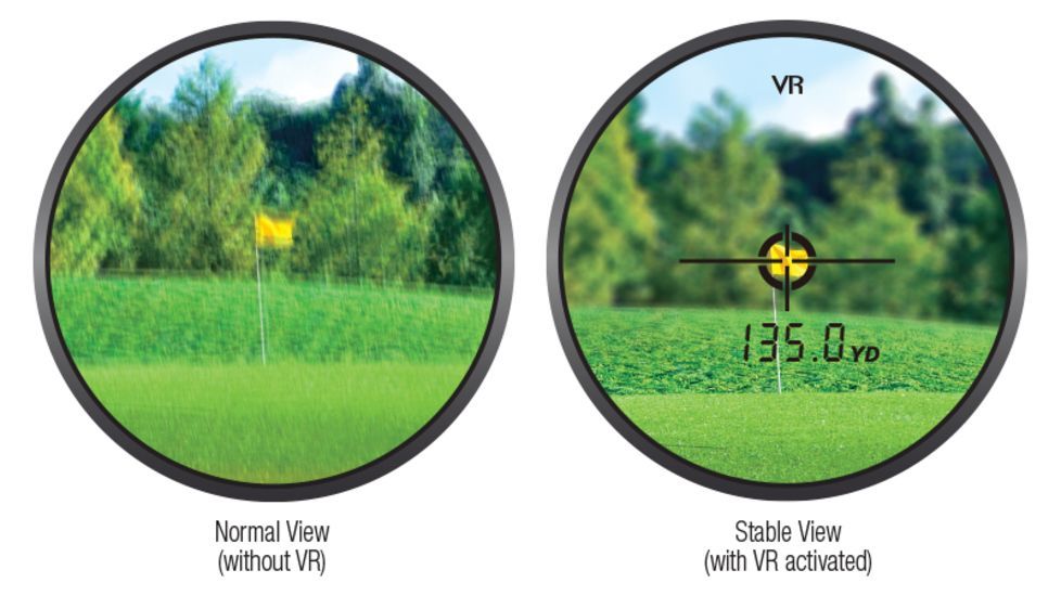 Nikon Coolshot 80 Vibration Reduction Range Finder, White,Blue, 16206