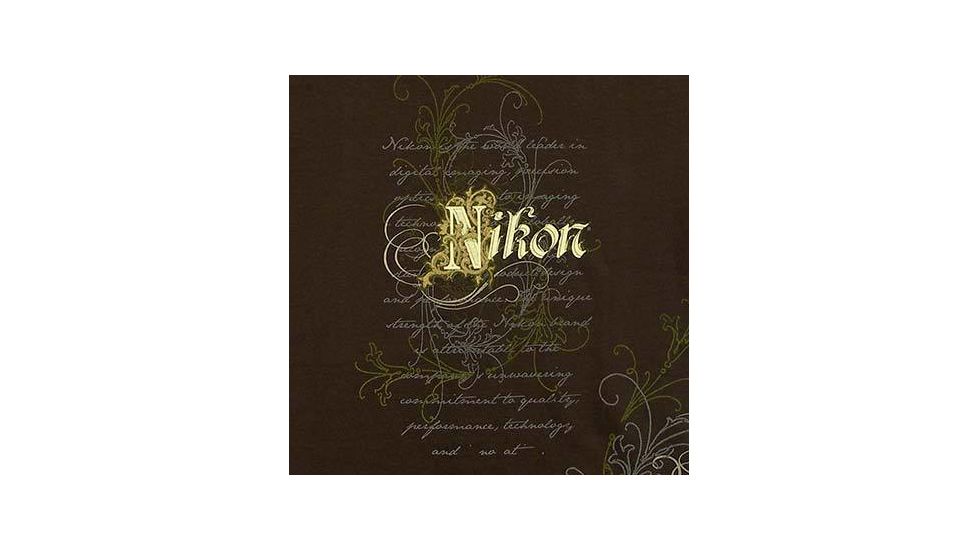 Nikon ProGear Chocolate Scroll Short Sleeve T-Shirt