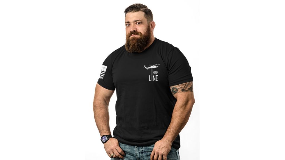 Nine Line Stomp Graphic T-Shirts - Mens, Black, 2XL STOMP-TS-BLACK-2XL