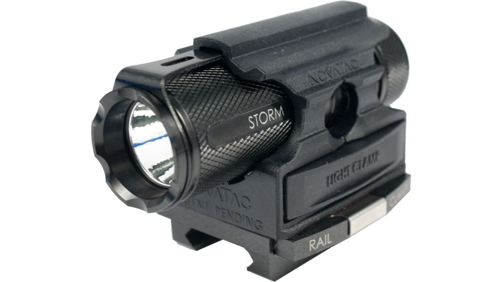 Novatac OPMOD STRM120 Limited Edition Flashlight w/ Gun Mount Kit - Black