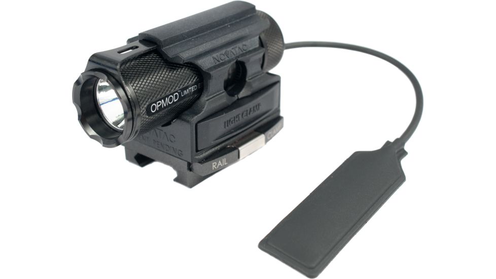 Novatac OPMOD STRM120 Limited Edition Flashlight w/ Gun Mount Kit - Black