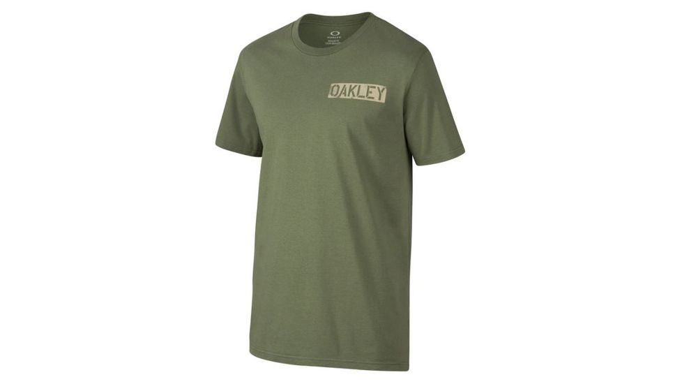 Oakley Death Card SI Tee, Worn Olive, Medium 455388-79B-MD