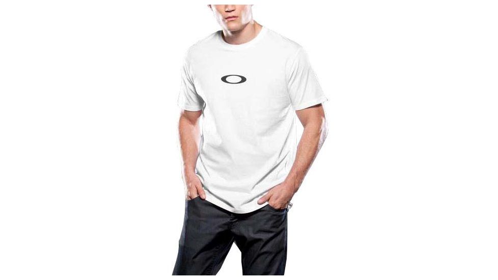 Oakley Ellipse Me T-Shirt, White, L 453364SSFR-ELLIPSEMETEE-100-L