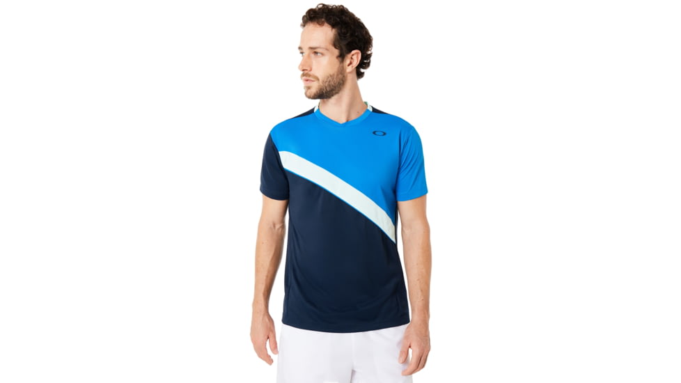 Oakley Enhance Short Sleeve Crew 8.7.03 - Mens, Ozone, Large, 434255-62T-L