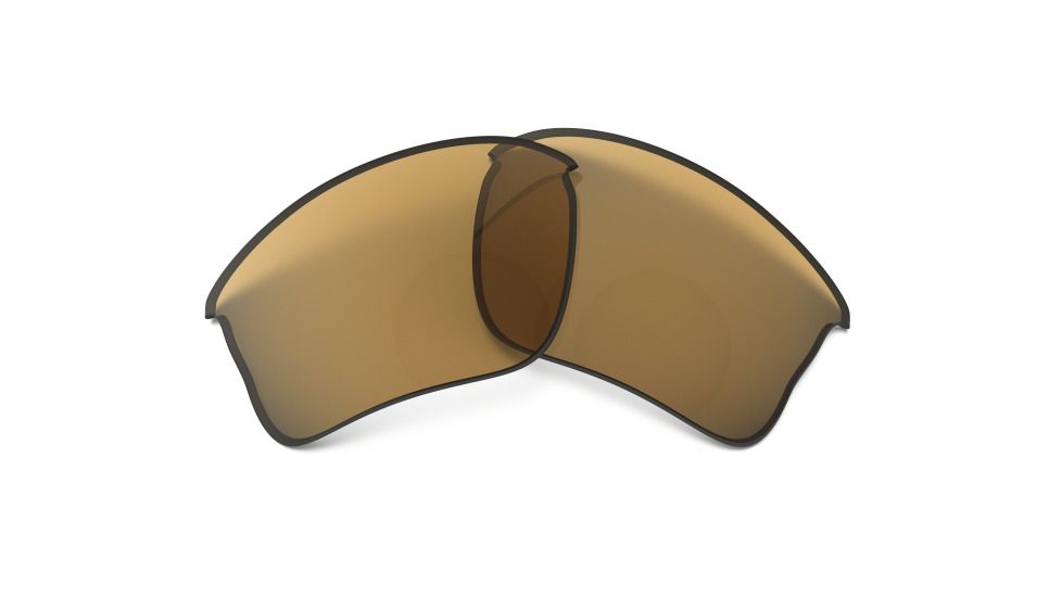 Oakley Flak Jacket XLJ Asia Fit Replacement Lenses, VR50 Gold Iridium, ROO9009CB 13-779