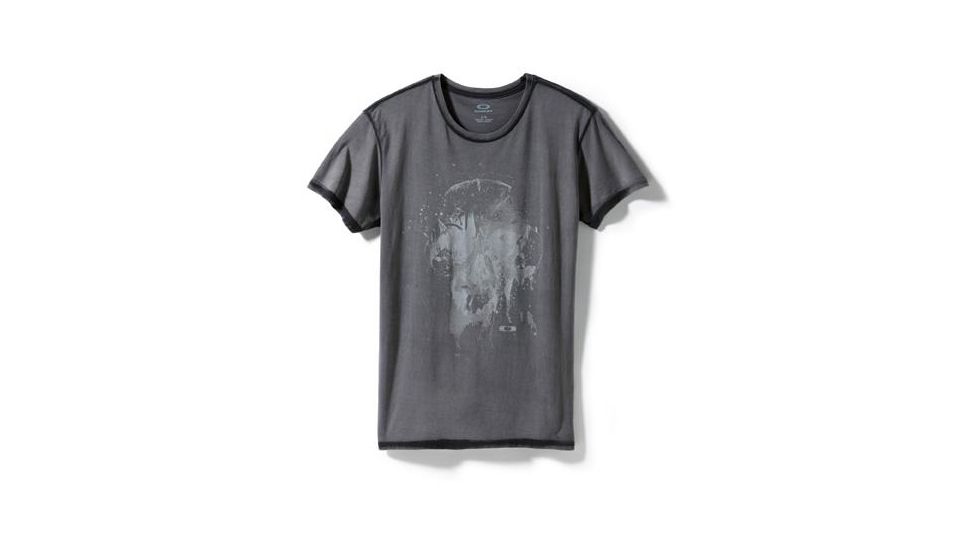 Oakley Hard Skull T-Shirt, Jet Black, XXS 453225-HARDSKULLTEE-01K-XXS