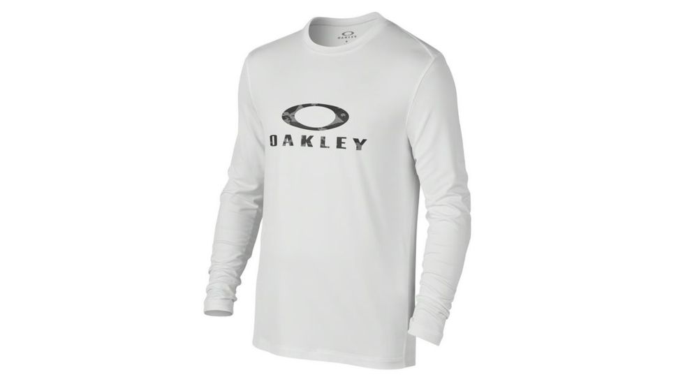 Oakley LS Surf Tee, White, Large 482154-100-LG