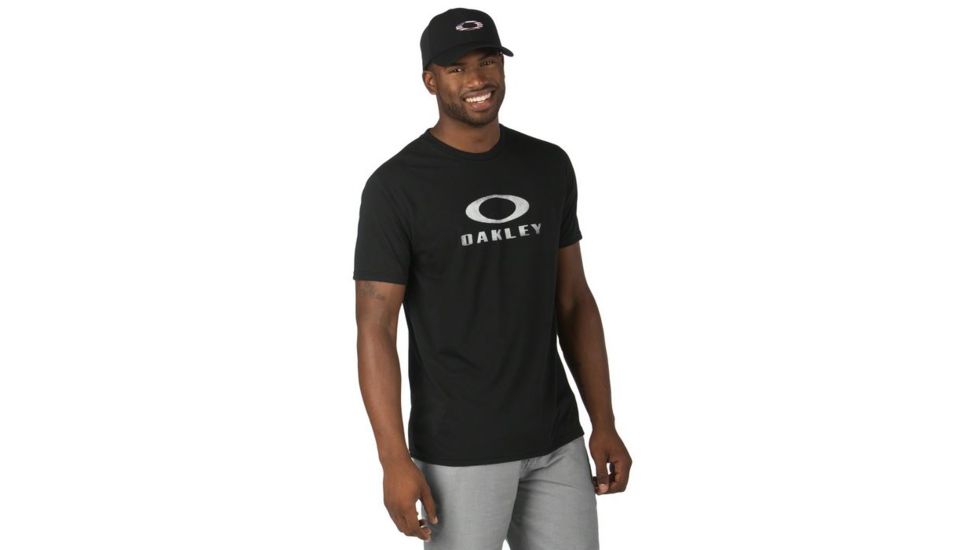 Oakley O-Pinnacle Tee, Jet Black, Medium 455199-01K-MD
