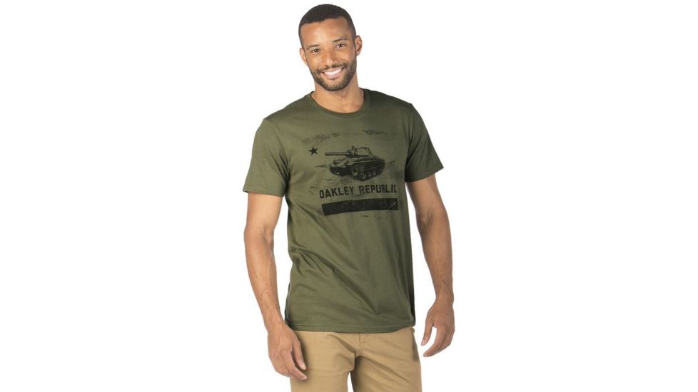 Oakley Regiment Tee, Worn Olive, Medium 455139-79B-MD
