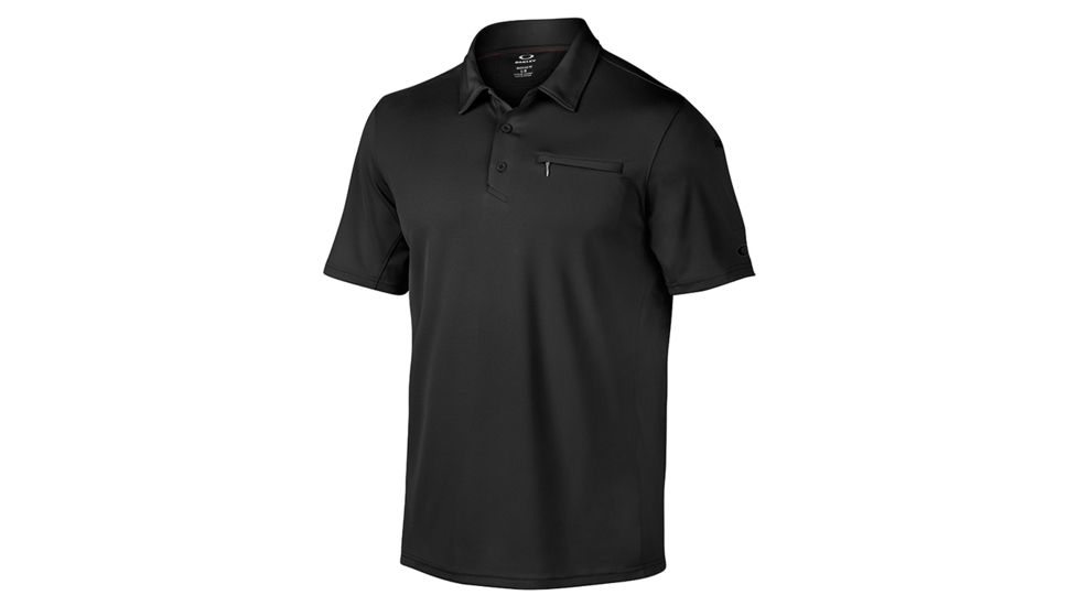Oakley SI Transition Polo, Jet Black, Small 433086-01K-SM