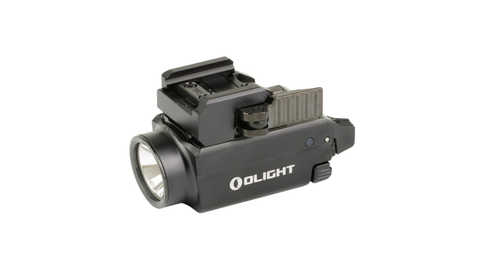 Olight Baldr S, Rechargeable Weapon Mounted Light, 800 Lumens, Blue Laser, Black, BALDRSBLBK