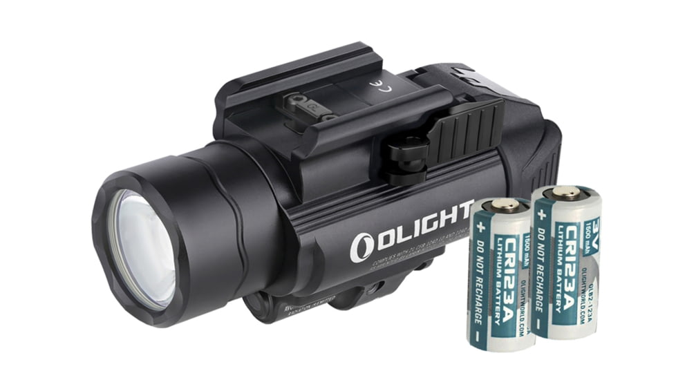 Olight Baldr w/ IR Laser Sight LED Flashlight, Neutral White, 1350 Lumens, Black, FL-OL-BALDRIR