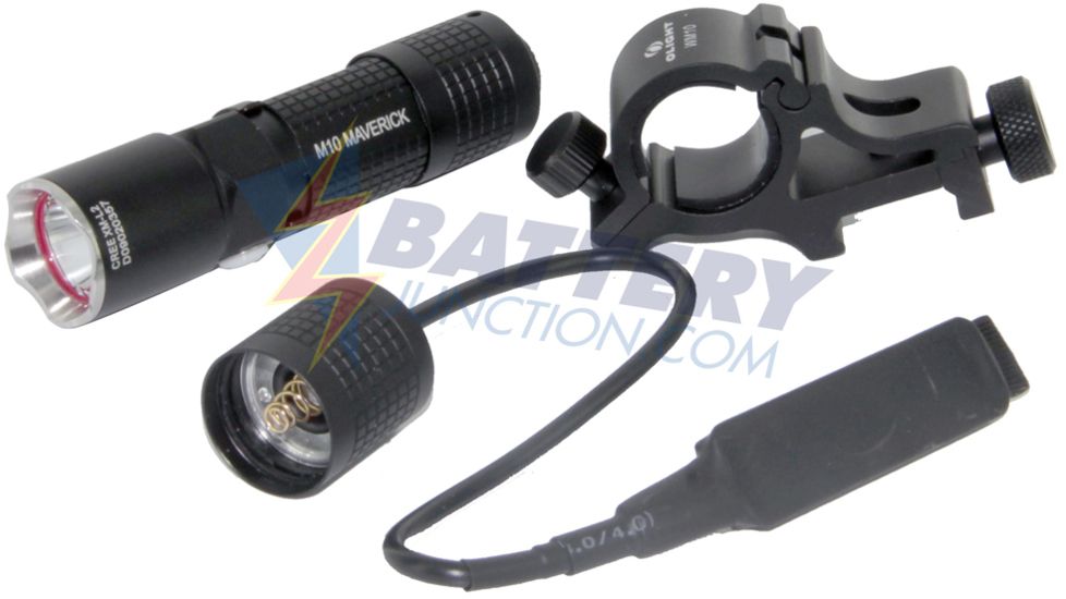 Olight M10 Tactical Kit with M10 Maverick,  Weapon Mount and Pressure Switch OLIGHT-M10-TACTICAL-KIT-XML2
