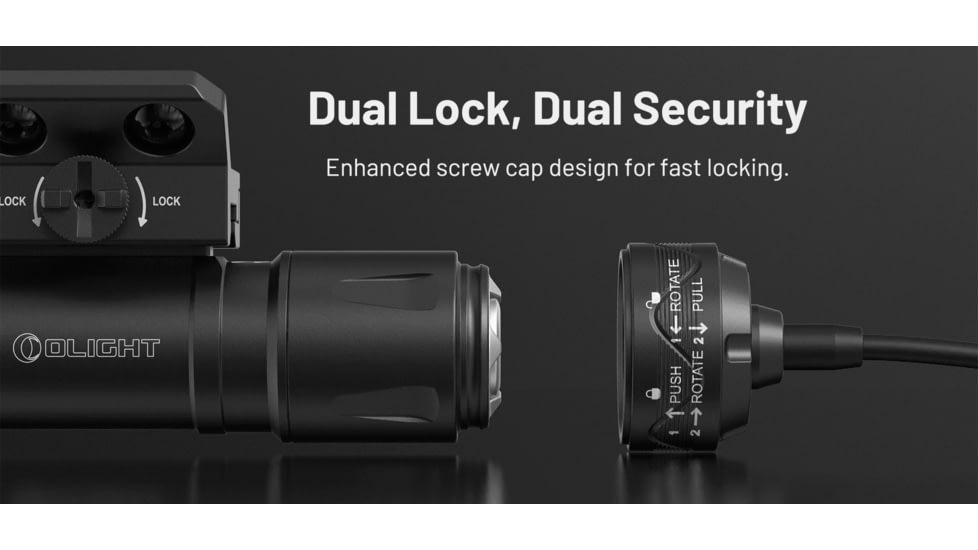 Olight Odin S 1500 Lumen LED M-LOK Mount Weapon Light, Lithium Ion, Desert Tan, 6975498004004