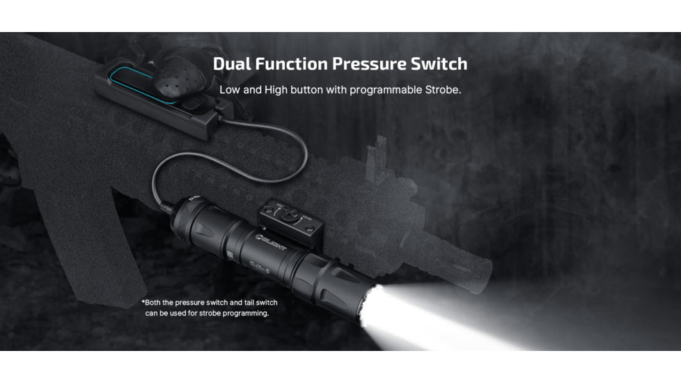 Olight Odin S 1500 Lumen LED M-LOK Mount Weapon Light, Lithium Ion, Desert Tan, 6975498004004