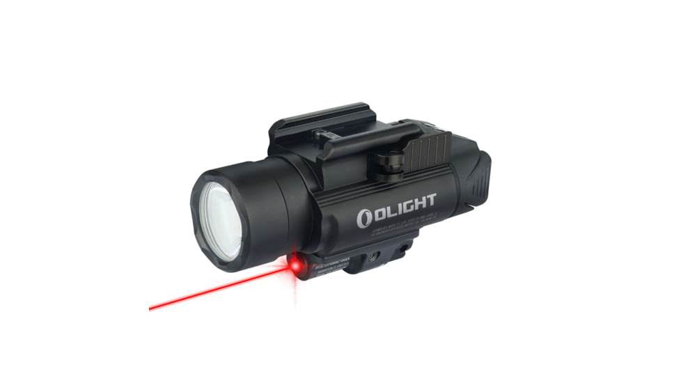 USED Olight Olight Baldr RL 1120 Lumen Flashlight with Red Laser Sight, Black, Black, FL-OL-BALDRRL-BK, EDEMO1