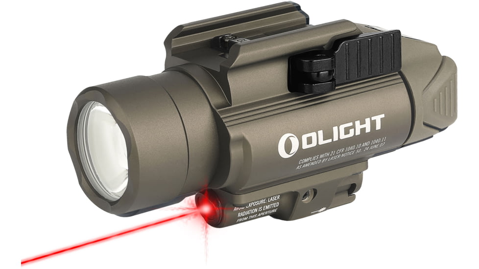 Olight Baldr RL 1120 Lumens LED Flashlight with Red Laser Sight