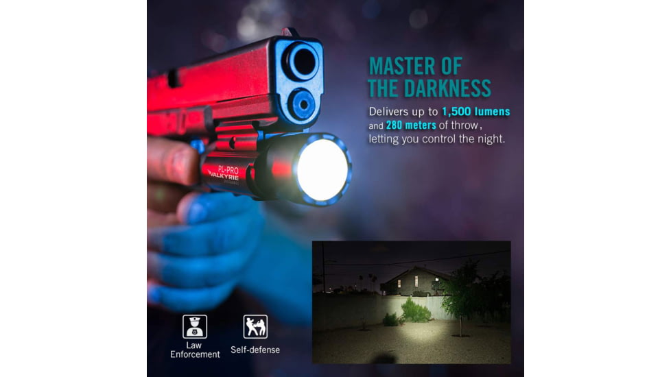 Olight PL PRO Valkyrie 1500 Lumens LED Rechargeable Flashlight