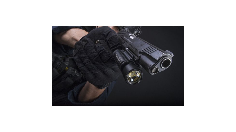 Olight PL-2 Valkyrie Rail Mounted LED Pistol Light, Picatinny and Glock Rails, CREE XHP35 HI CW LED, 1200 Lumens, Includes 2 x CR123As, Black, PL-2-VALKYRIE