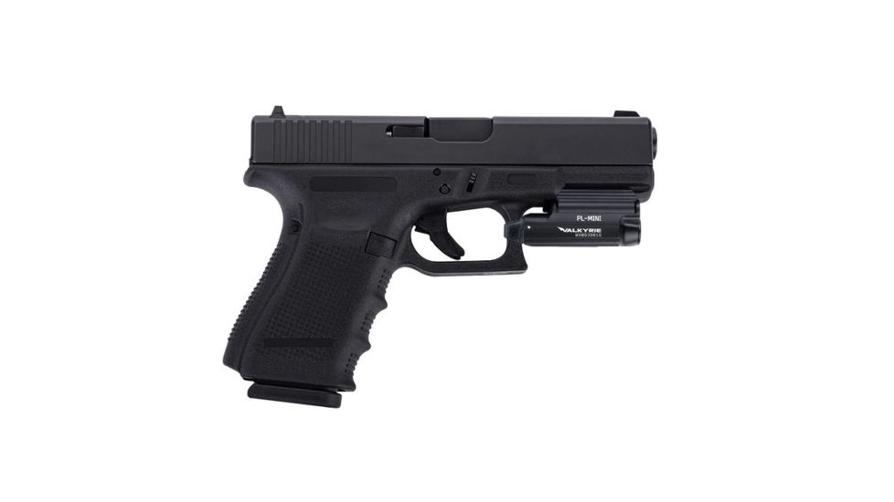 Olight PL-MINI Valkyrie Rechargeable Pistol Light, CREE XP-L HI CW LED, 400 Lumens, Includes Battery Pack DIM, Black, PL-MINI-VALKYRIE