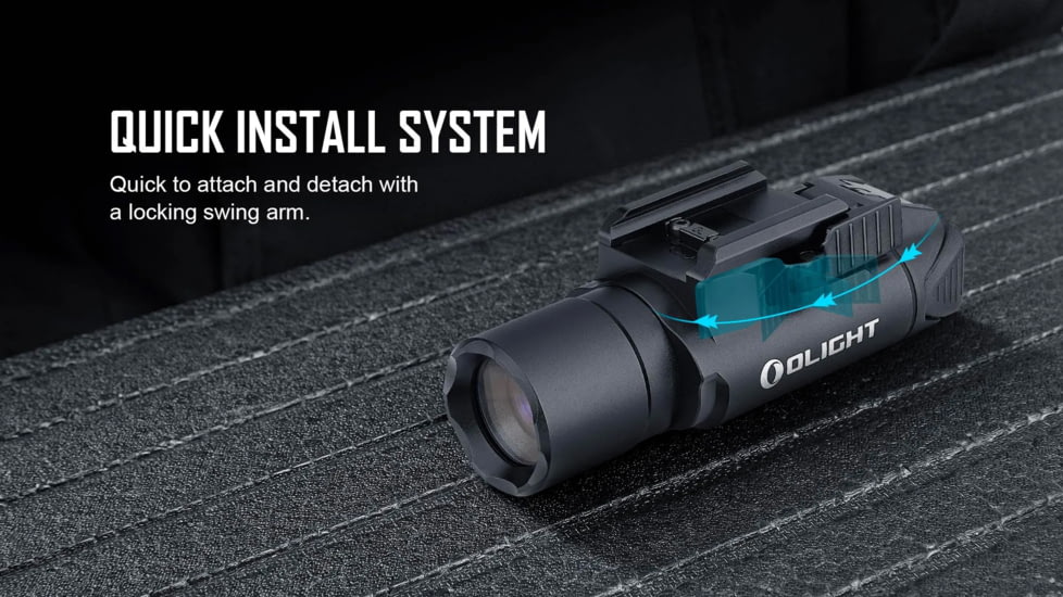 Olight Valkyrie Turbo LEP Tactical LED Flashlight, White, 250 Lumens, Tan, FL-OL-VALKYRIETURBO-TN