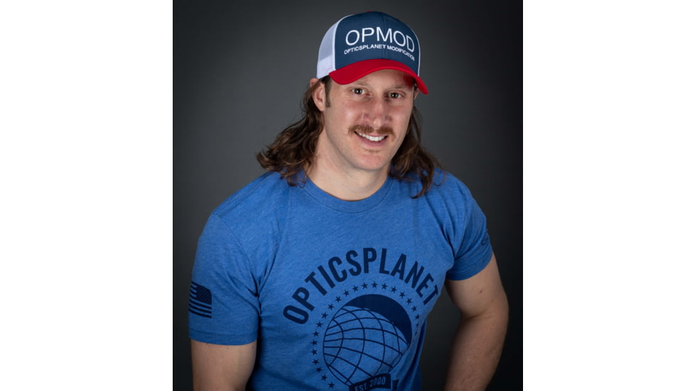 OpticsPlanet Exclusive Est. 2000 Limited Edition T-Shirt - Men's, Vintage Royal Blue, Large, NL6010-OP25-RB-L