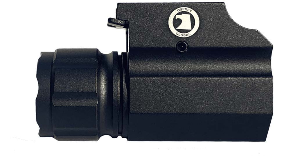 Osprey Global LED Tactical Pistol Flashlight, CR123A, 300 Lumens, Black, FL-OSP-300L